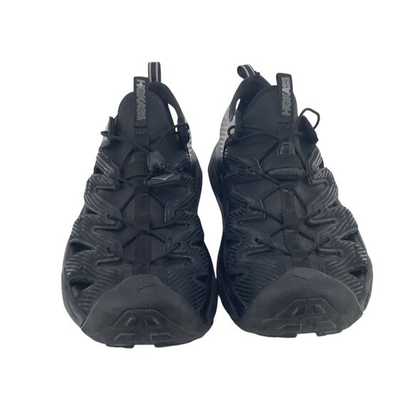 Hoka One One Hopara Mens Trail Sandals Size 13 Black ***READ*** - Picture 1 of 9